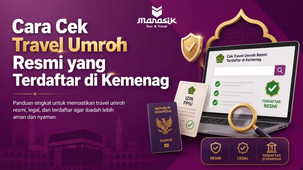 Cara cek travel umroh resmi yang terdaftar di Kemenag