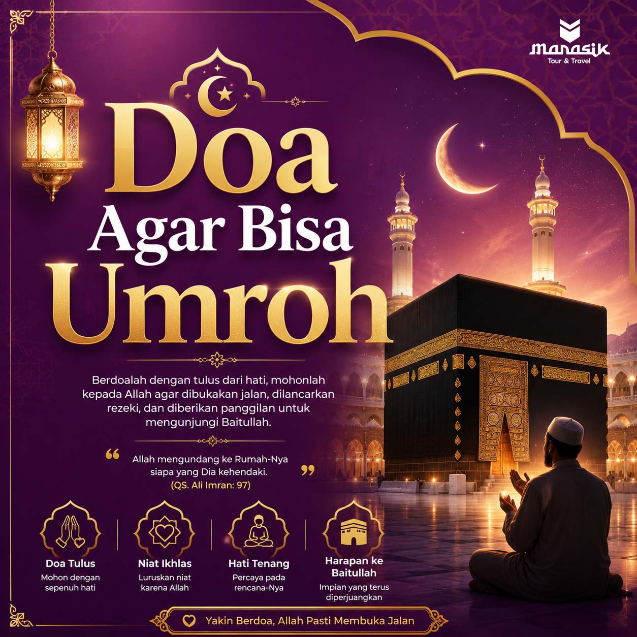 Doa Agar Bisa Umroh