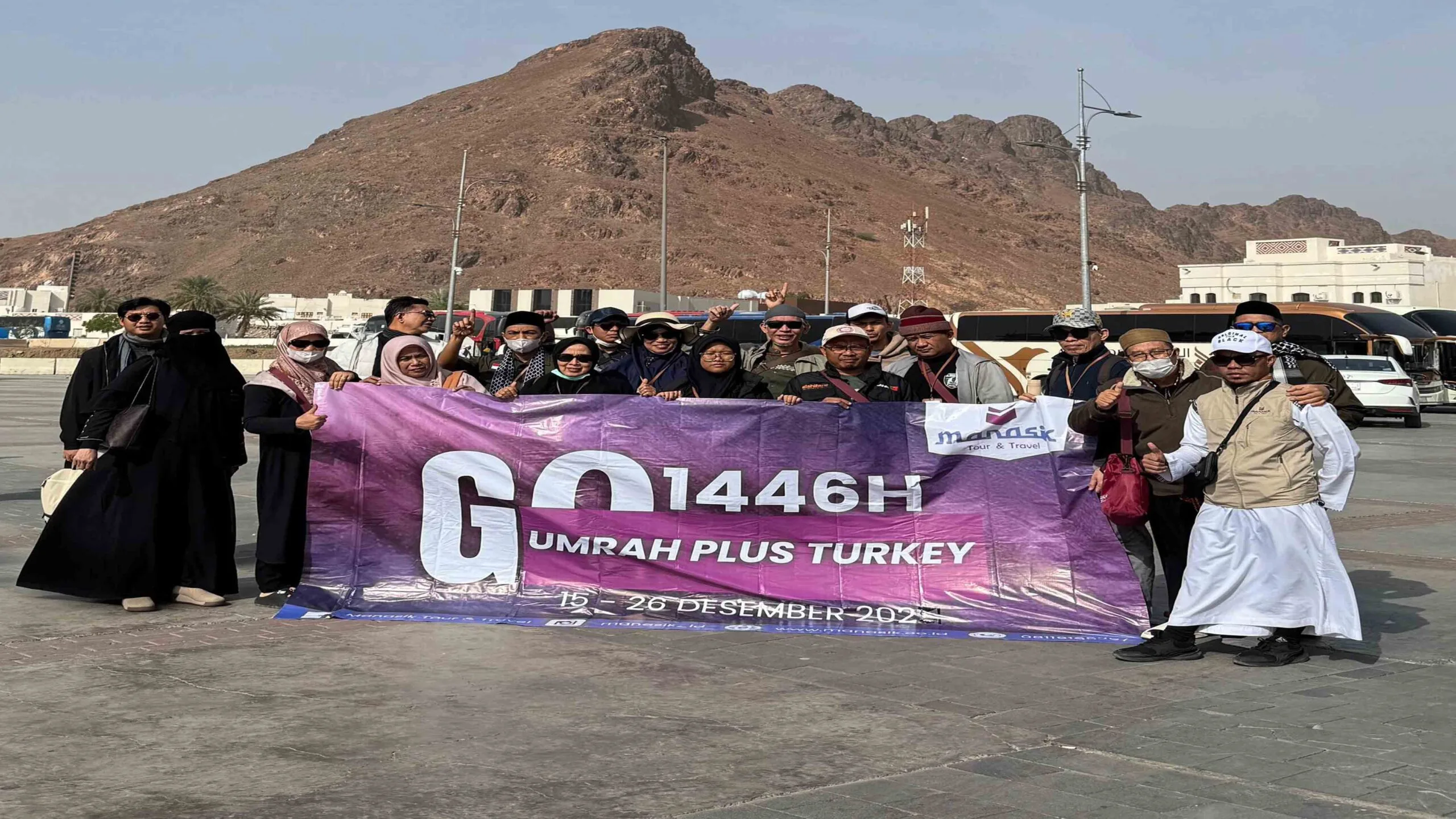 Dokumentasi jamaah umroh plus Turki bersama Manasik Tour Travel