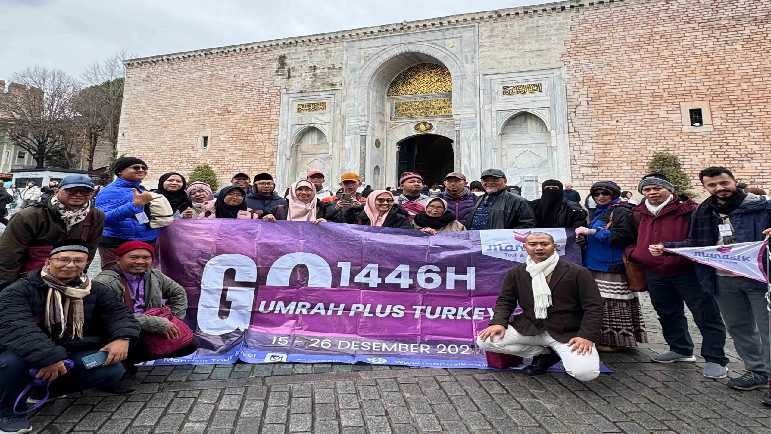 Jamaah Manasik saat mengikuti program Umroh Plus Turki