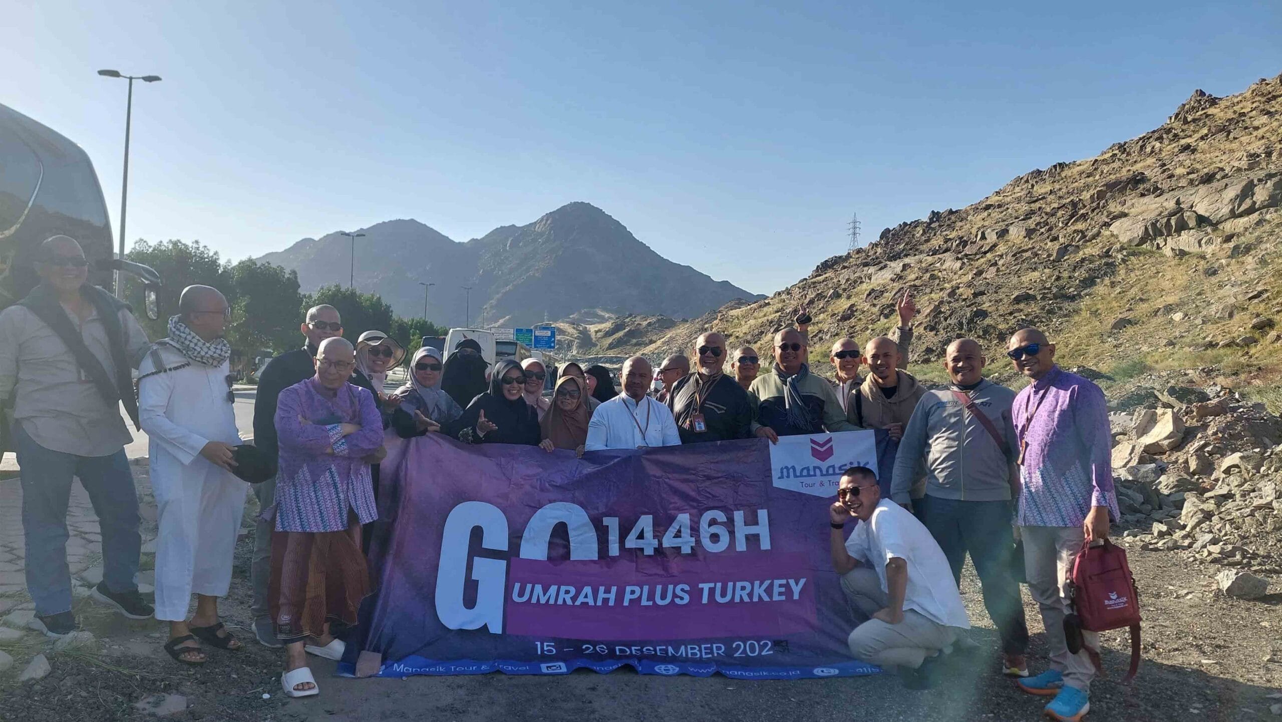 Rombongan jamaah Manasik saat mengikuti program wisata halal Turki