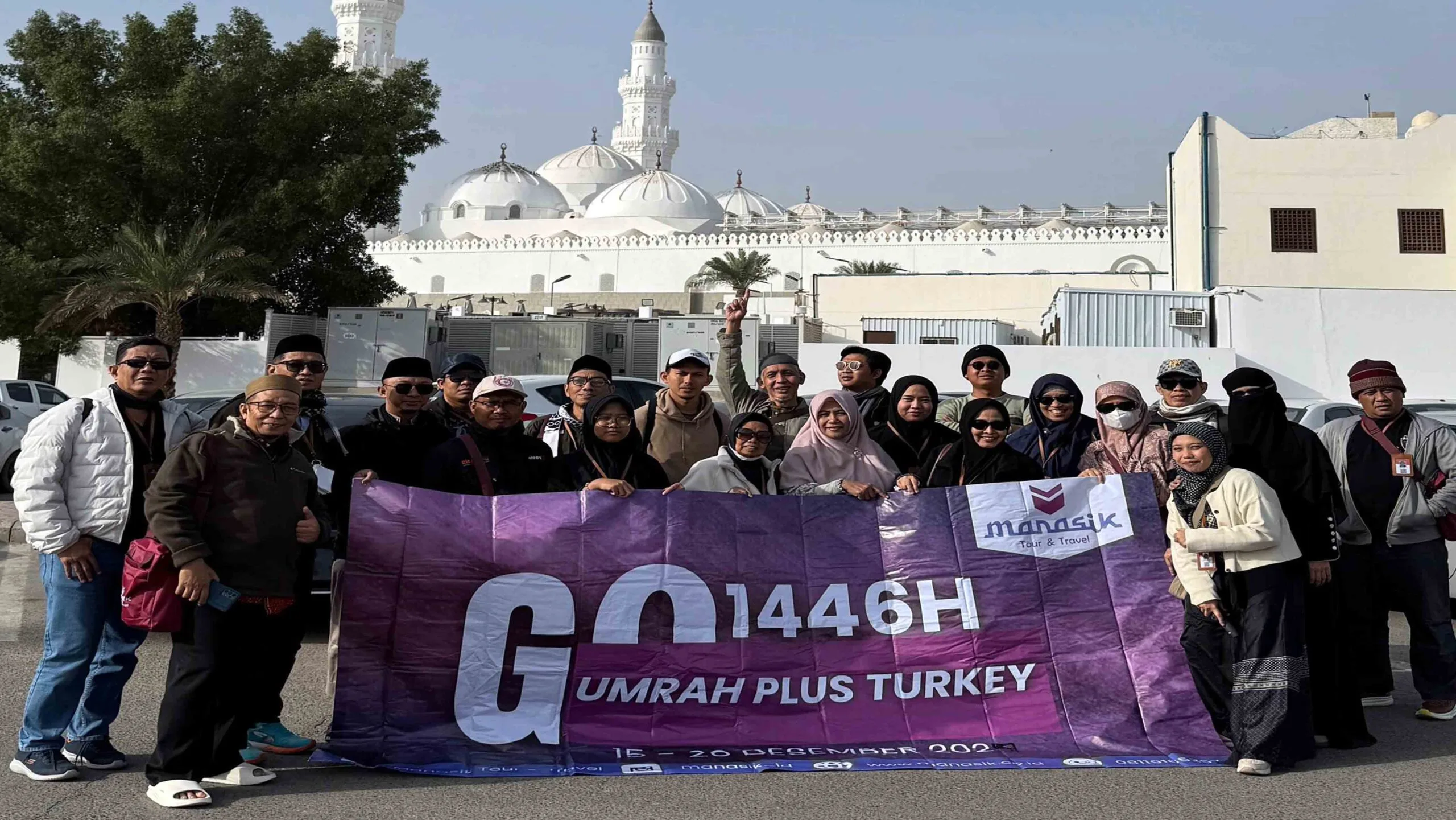 Jamaah Manasik Tour Travel dalam program umroh plus Turki