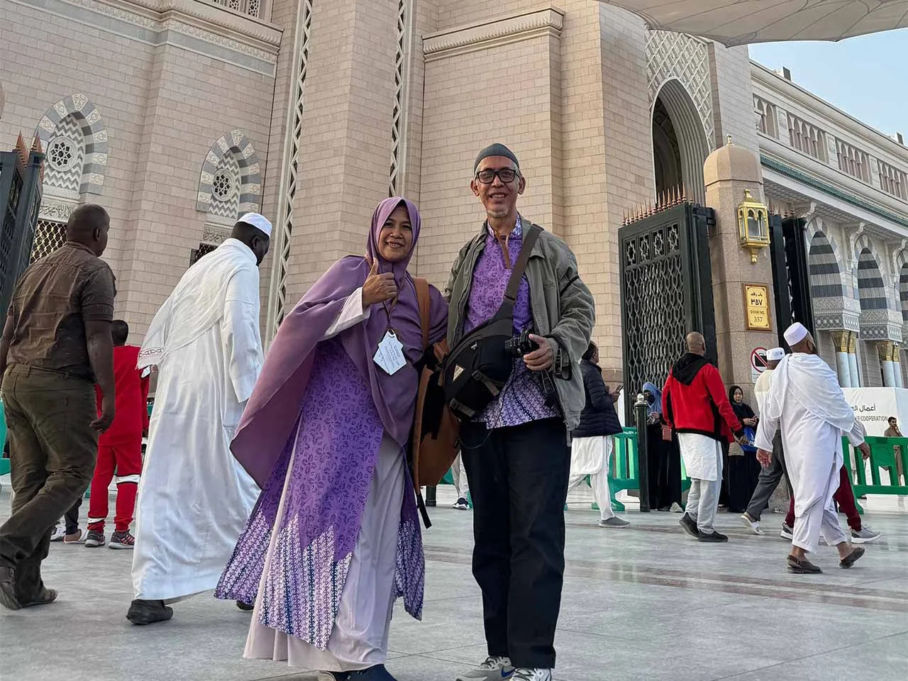 Dokumentasi jamaah Umroh Plus Mesir Manasik di Makkah