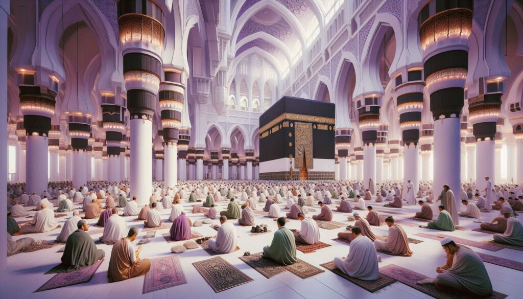 Panduan etika dan tata krama jamaah Haji dan Umroh di Tanah Suci agar ibadah nyaman, tertib, dan penuh keberkahan.