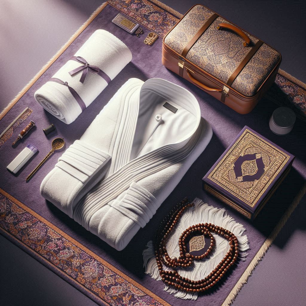 Daftar perlengkapan Haji dan Umroh lengkap, mulai dokumen, pakaian, perlengkapan ibadah, obat, hingga tips agar tidak berlebihan.