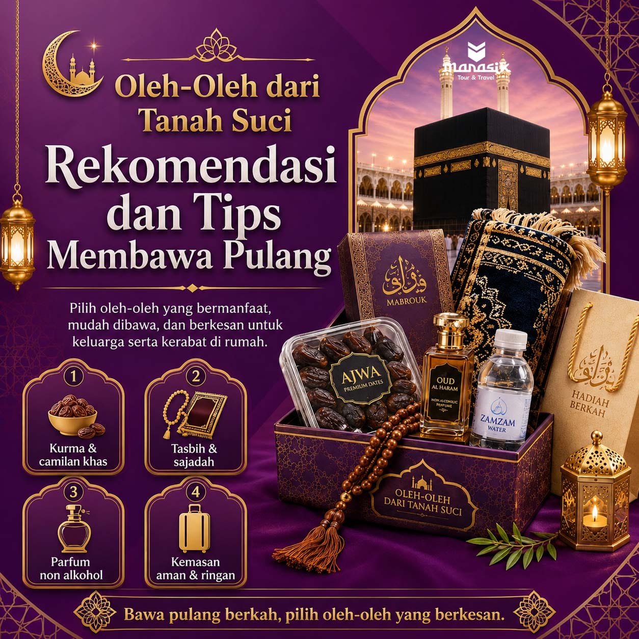Cari oleh-oleh dari Tanah Suci
