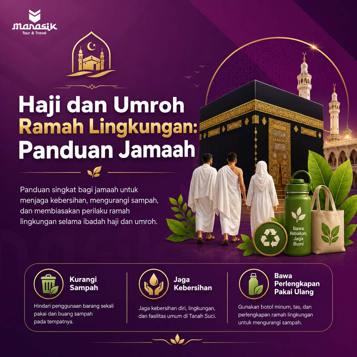 Haji dan Umroh Ramah Lingkungan Panduan Jamaah