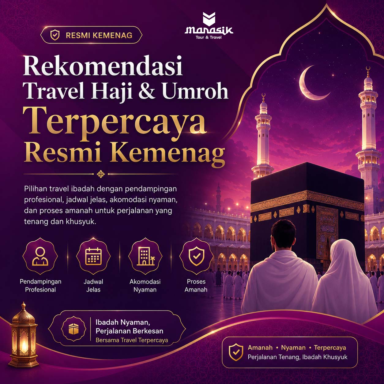 Rekomendasi Travel Haji & Umroh Terpercaya Resmi Kemenag