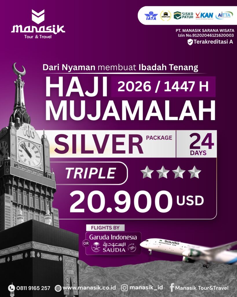 Paket Silver Haji Mujamalah Triple