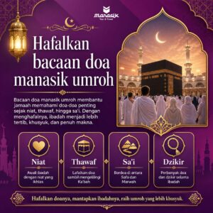 Hafalkan bacaan doa manasik umroh