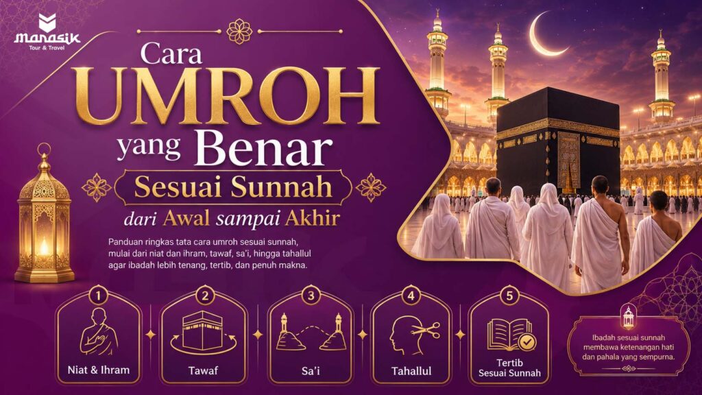 Cara Umroh yang Benar Sesuai Sunnah dari Awal sampai Akhir