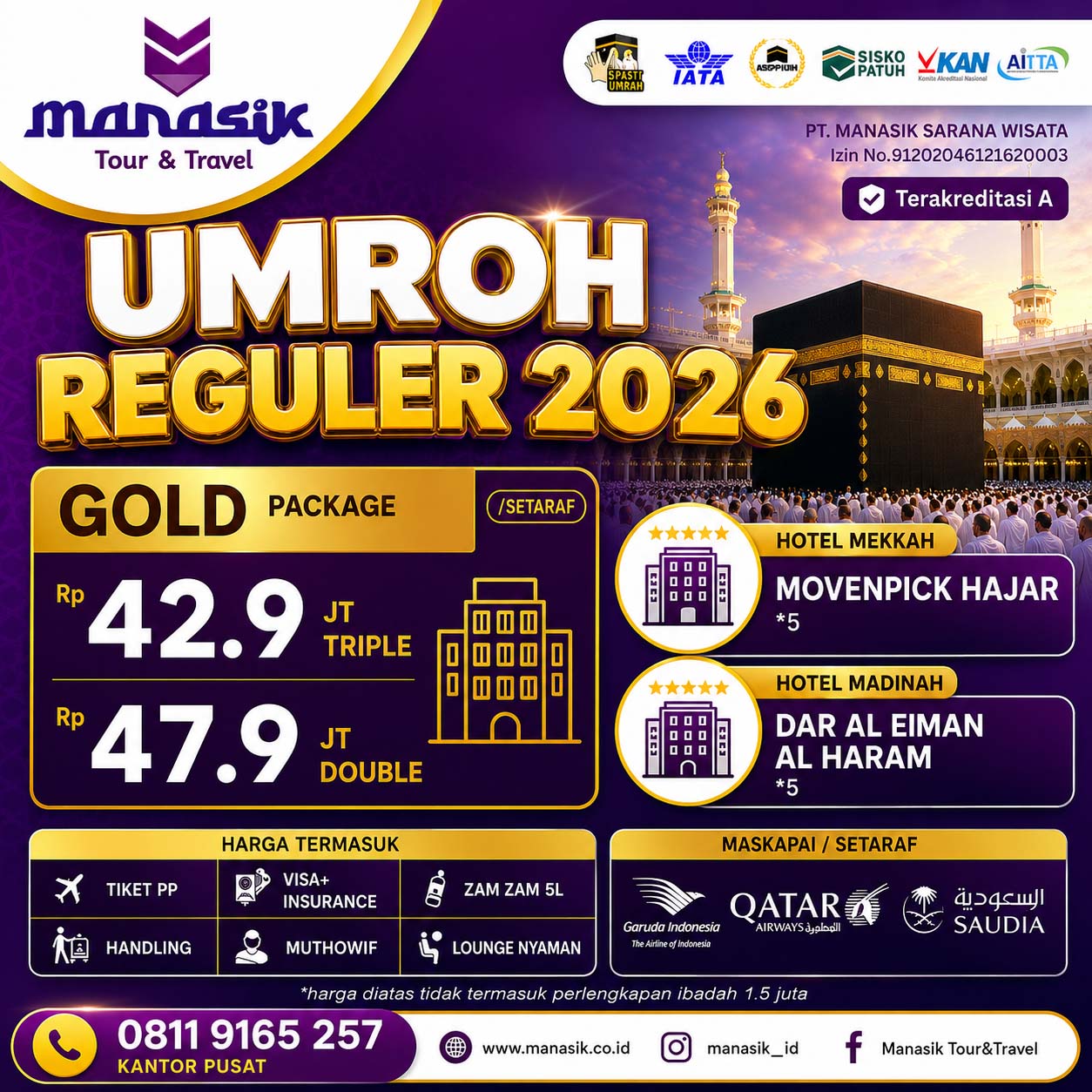 Paket Umroh Gold