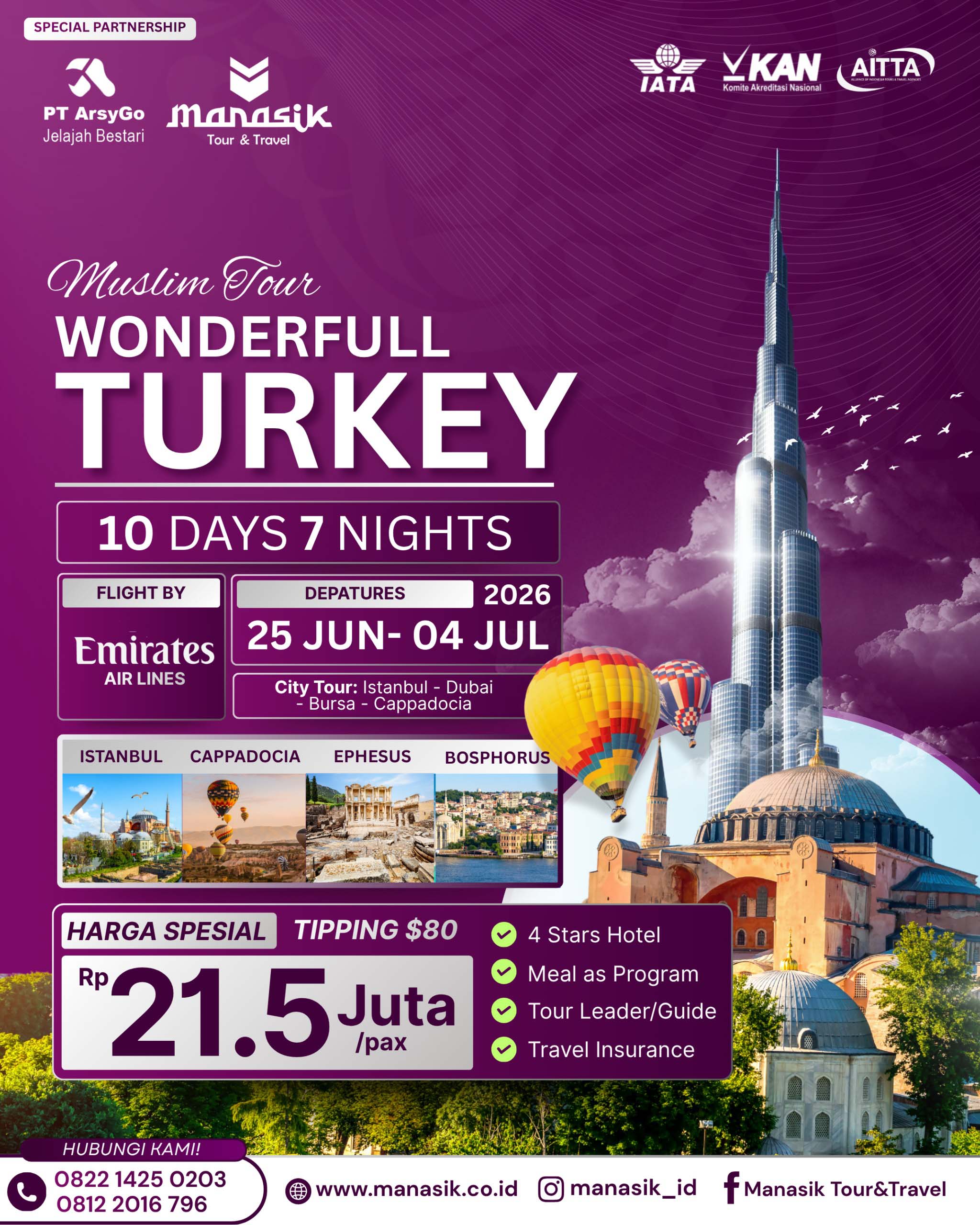 Muslim Tour Turkey 2026