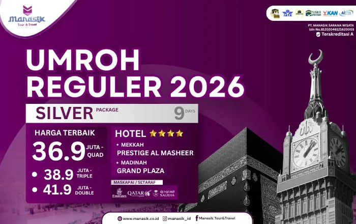Paket Umroh Silver 2026 Manasik Tour Travel