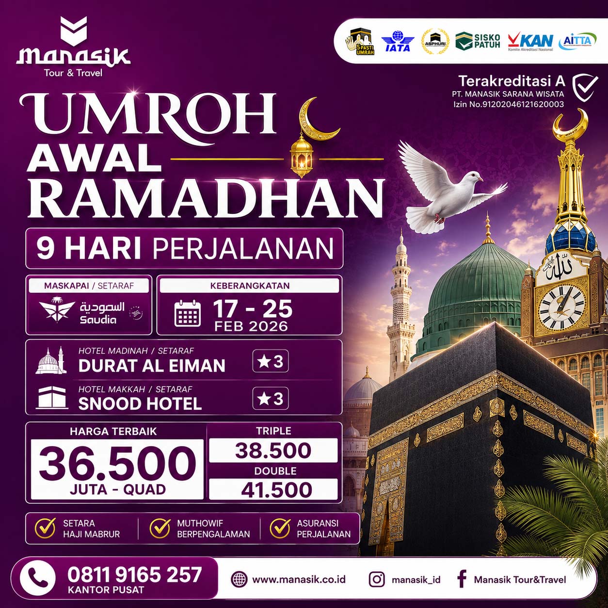 Umrah Awal Ramadhan