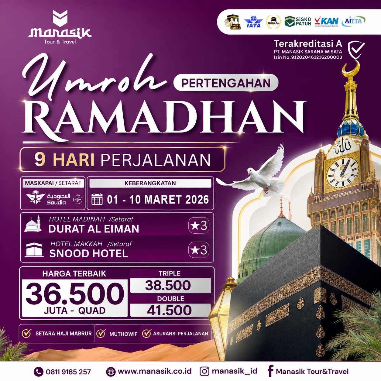 Umroh Pertengahan Ramadhan