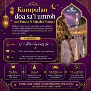 Kumpulan doa sa’i umroh saat berada di Safa dan Marwah