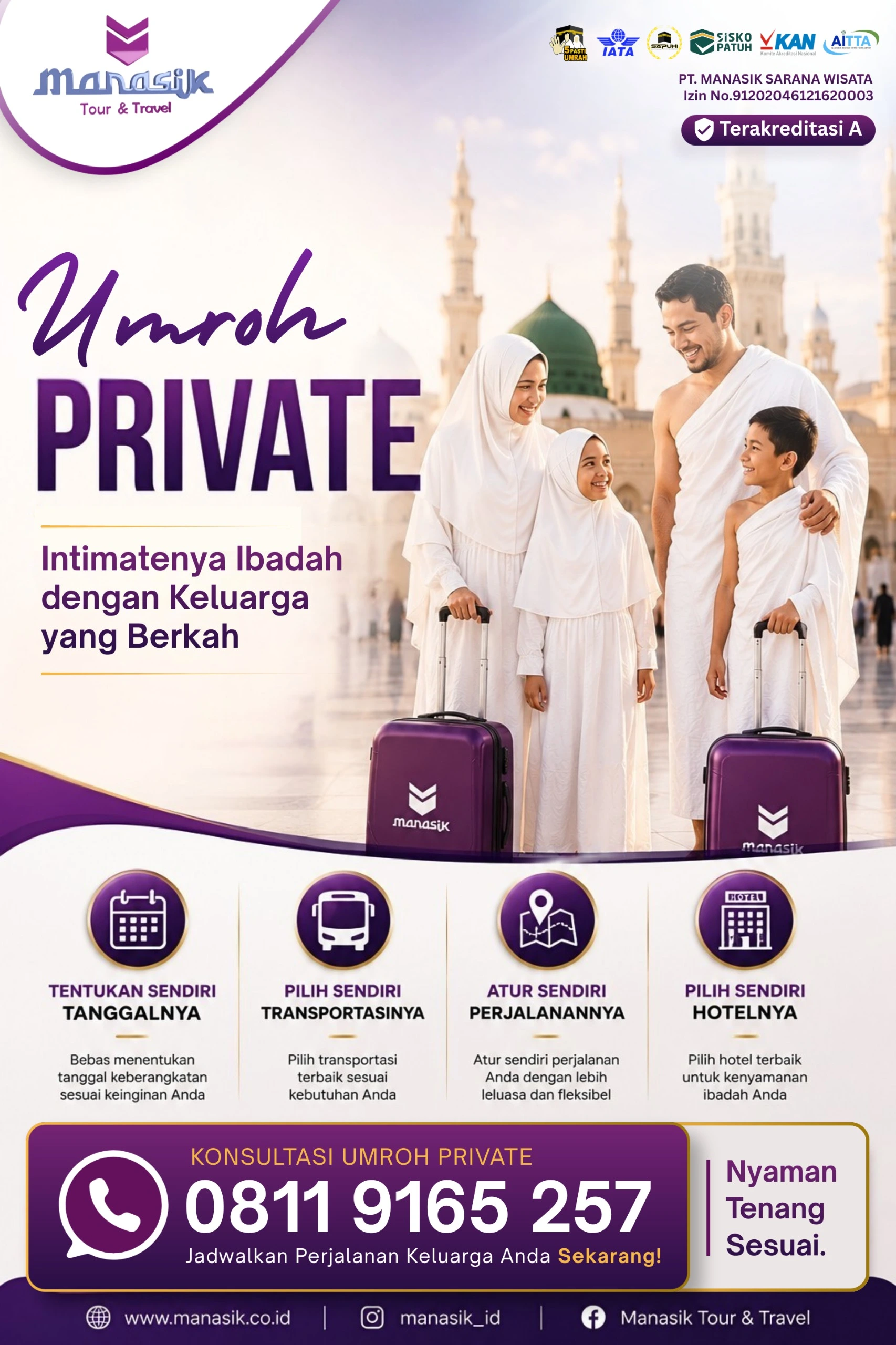 Umroh Private Manasik Tour Travel