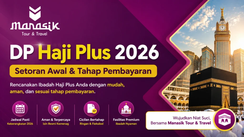 DP Haji Plus 2026 Setoran Awal & Tahap Pembayaran