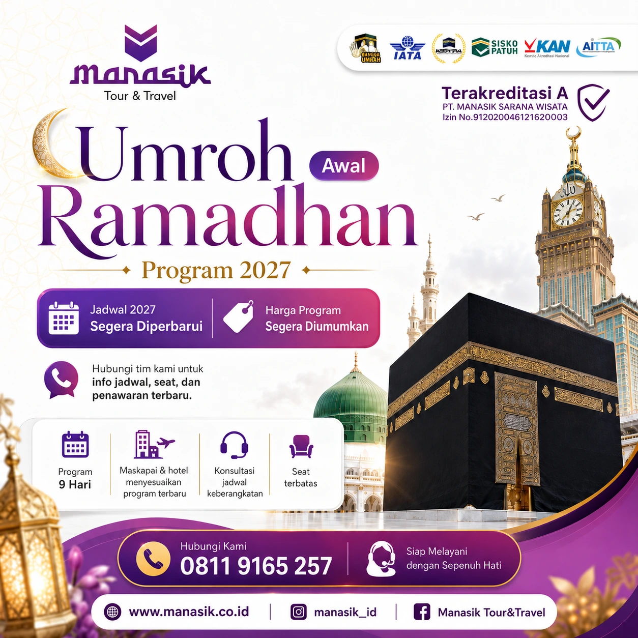 Program Umroh Ramadhan Manasik Tour Travel
